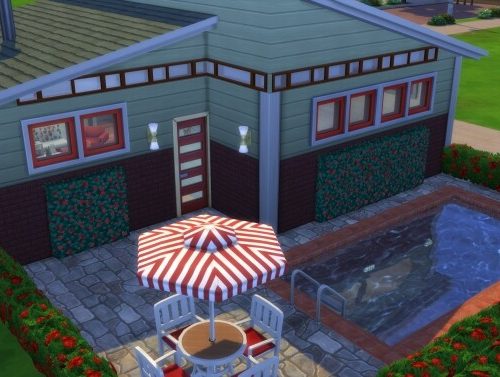The Proxima Mid-Century Modern Home by DominoPunkyHeart