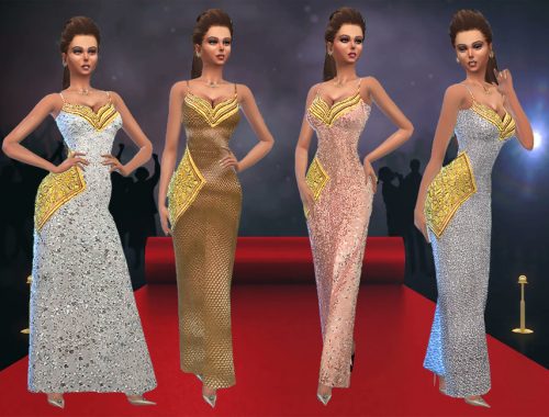 The Queen Of Diamonds Dress