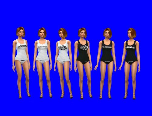 The Rasmus tank top and knickers - female