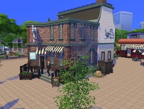 The Roadstead Plaza CC Free by kiimy_2_Sweet at Mod The Sims