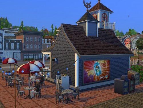 The Rusty Lobster restaurant CC Free by kiimy_2_Sweet at Mod The Sims