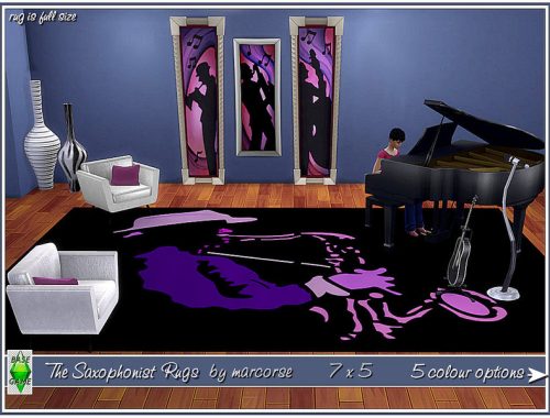 The Saxophonist Rugs_marcorse