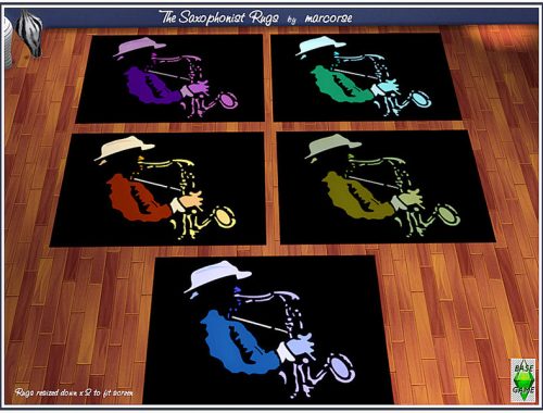 The Saxophonist Rugs_marcorse