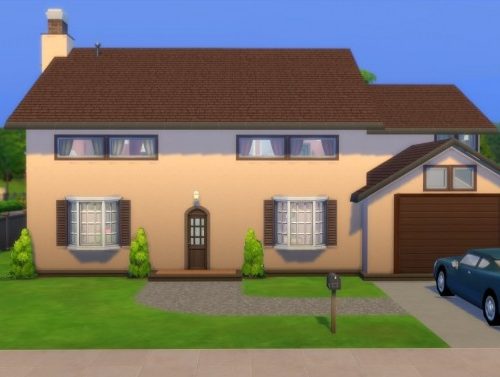 The Simpsons House by CarlDillynson at Mod The Sims