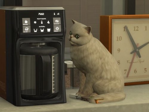 The Sims 4 Eco Kitchen Custom Stuff Pack by littledica