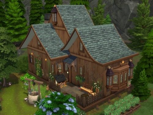 The Swamp House no CC by Caradriel at Mod The Sims