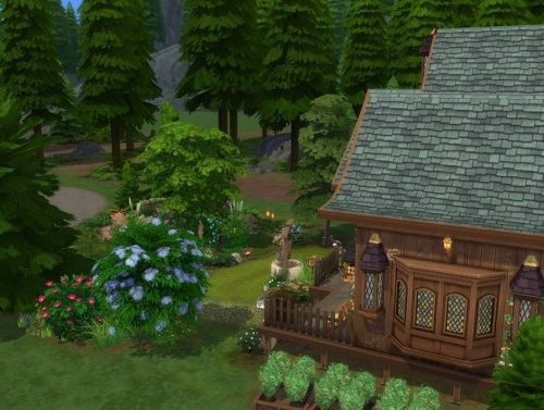 The Swamp House no CC by Caradriel at Mod The Sims