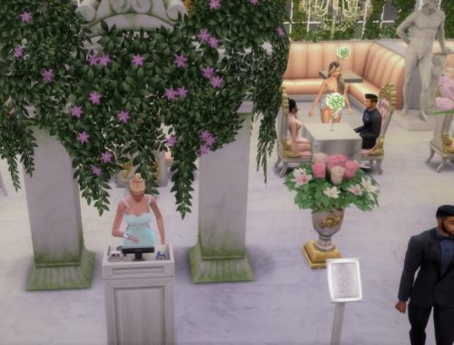THE TIGER LILY restaurant at Paradoxx Sims