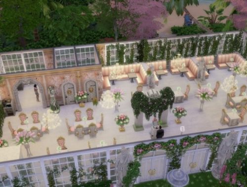 THE TIGER LILY restaurant at Paradoxx Sims