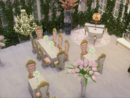 THE TIGER LILY restaurant at Paradoxx Sims