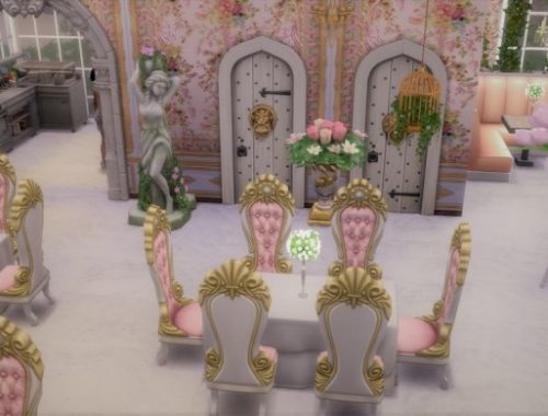 THE TIGER LILY restaurant at Paradoxx Sims