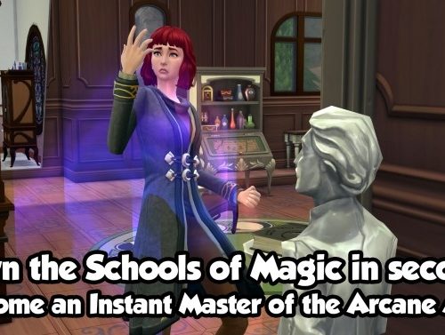 The Tome of the Fourth Sage (Ultimate Spellbook) by Myfharad at Mod The Sims