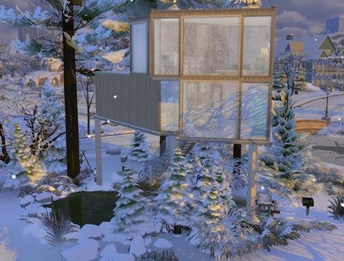 The Tree Top House at KyriaT’s Sims 4 World