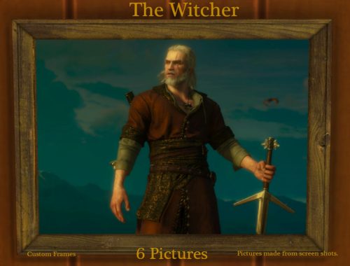 The Witcher - Rustic Frame