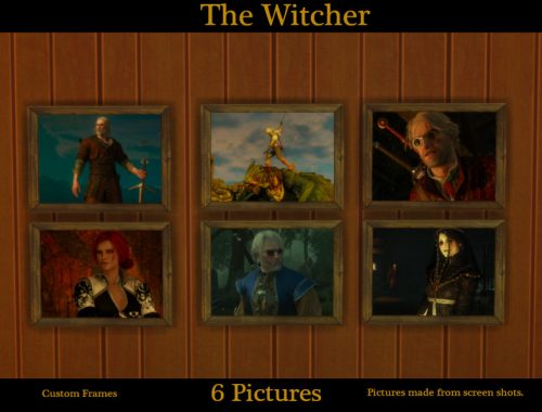 The Witcher - Rustic Frame