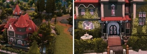 The Witches’ Victorian house at Miss Ruby Bird