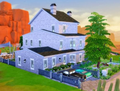 Three Story House by heikeg at Mod The Sims