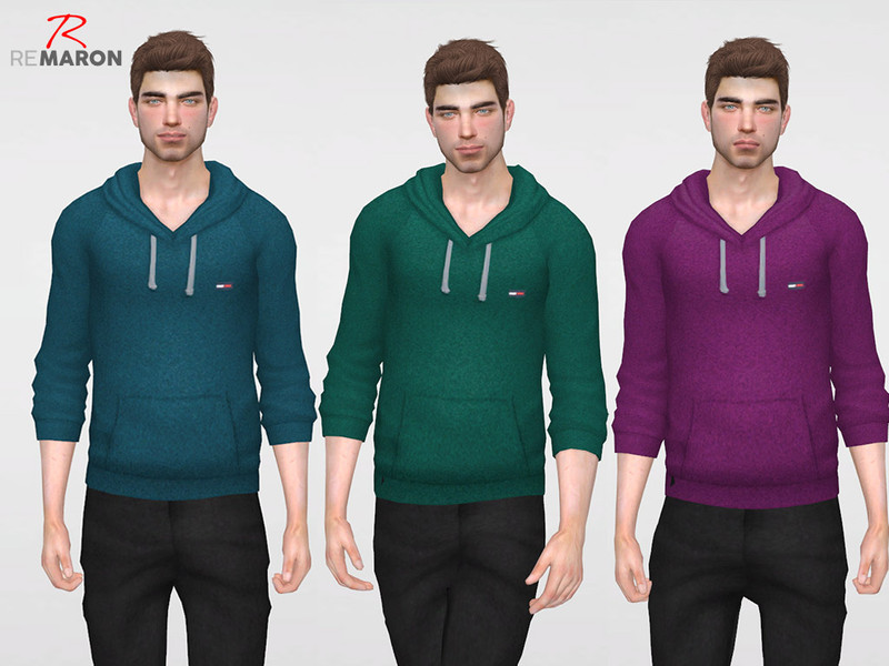 TH's Hoodie for men - The Sims 4 Catalog