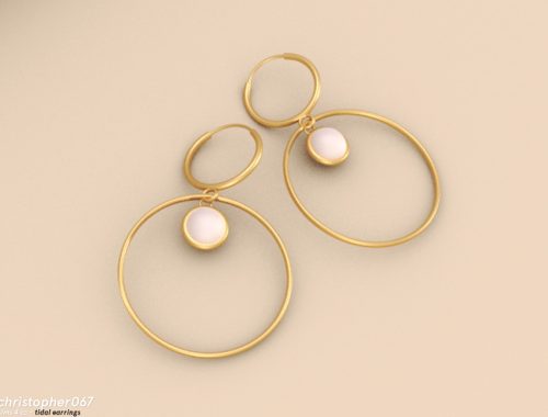 Tidal Earrings / Christopher067