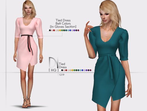 Tied Dress