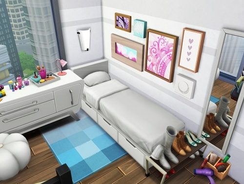 TINY APARTMENT FOR A BIG FAMILY at Aveline Sims