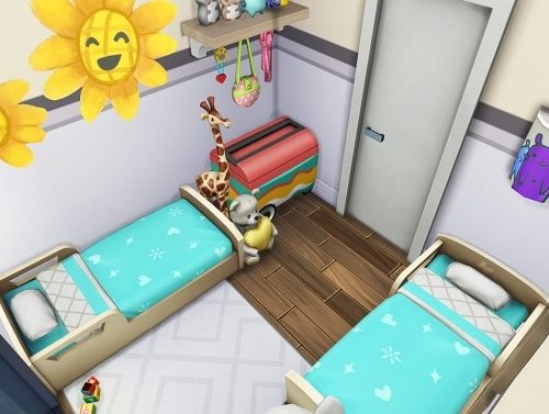 TINY APARTMENT FOR A BIG FAMILY at Aveline Sims