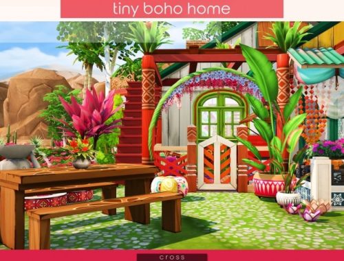 Tiny Boho Home by Praline at Cross Design