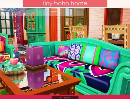 Tiny Boho Home by Praline at Cross Design