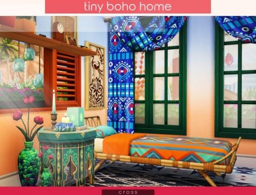 Tiny Boho Home by Praline at Cross Design
