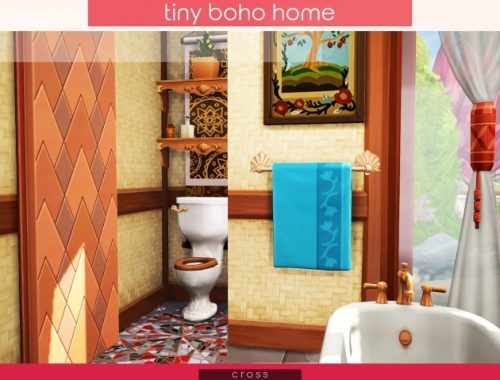 Tiny Boho Home by Praline at Cross Design
