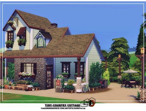 Tiny-Country cottage