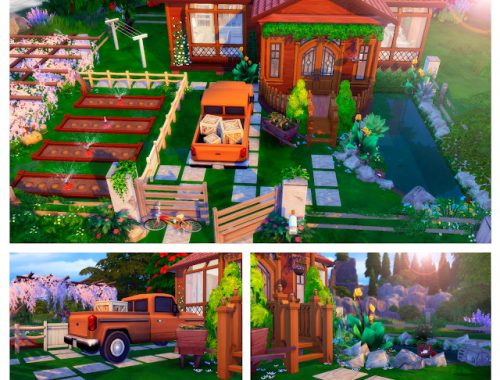 Tiny Farm at Lily Sims