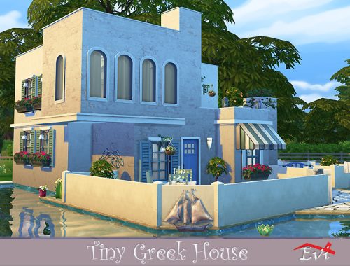 Tiny Greek house
