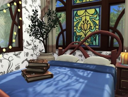 TINY HIDDEN WITCH COTTAGE at Aveline Sims