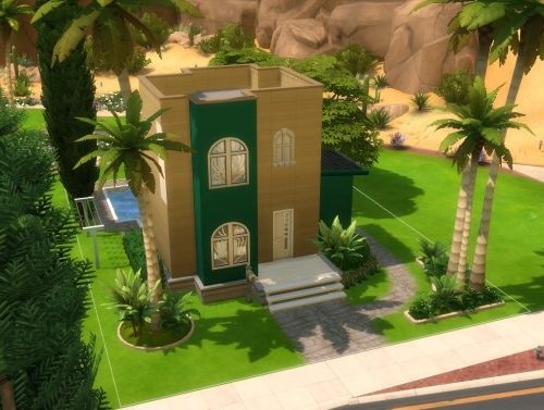 Tiny house #2/10 NO CC by iSandor at Mod The Sims