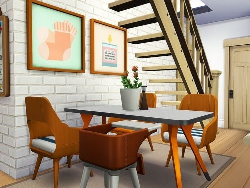 TINY HOUSE FOR 8 SIMS at Aveline Sims