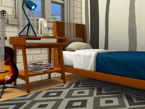 TINY HOUSE FOR 8 SIMS at Aveline Sims