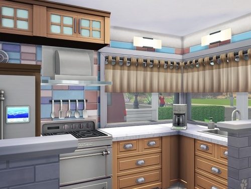 TINY HOUSE FOR A COUPLE WITH 3 TODDLERS at Aveline Sims