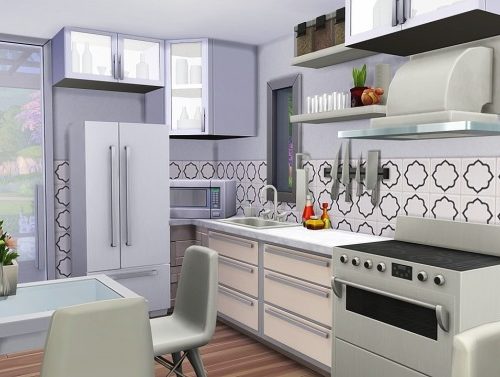 TINY HOUSE FOR A SINGLE MOM WITH 7 KIDS at Aveline Sims