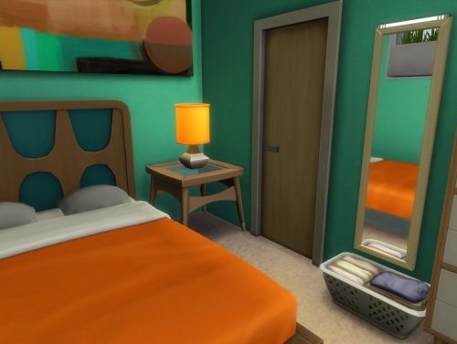 Tiny House Mid-Century-ish by justJones at Mod The Sims