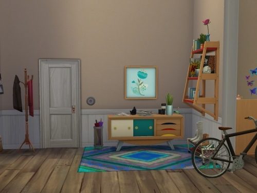 Tiny Living Apartment by maddiexz3 at Mod The Sims