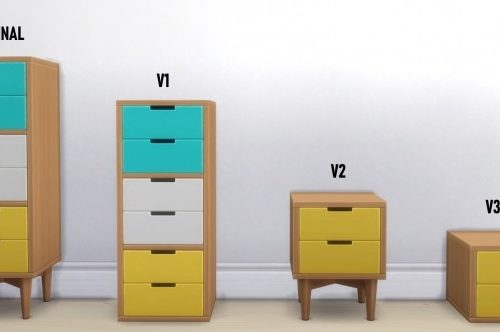 Tiny Living Dresser by therealmofsimbl at Mod The Sims