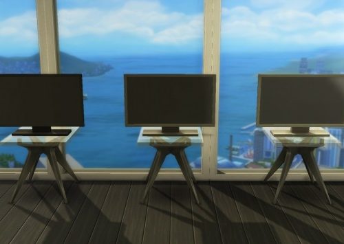 Tiny Living Media Marathoner TV Separated by simsi45 at Mod The Sims