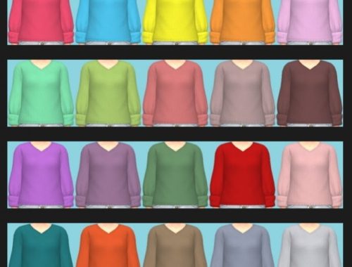 Tiny Living Shirt Recolors at Annett’s Sims 4 Welt
