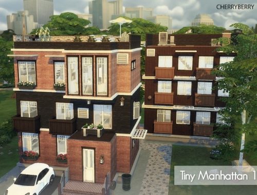 Tiny Manhattan 1 classic yet modern apartment at Cherryberry
