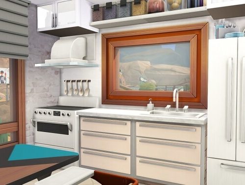 TINY TRAILER FOR A BIG FAMILY at Aveline Sims