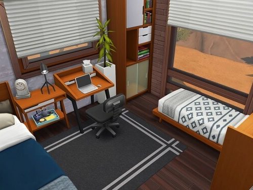 TINY TRAILER FOR A BIG FAMILY at Aveline Sims