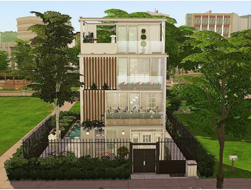 Tiny White Villa