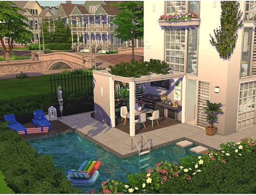 Tiny White Villa