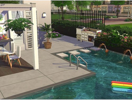 Tiny White Villa